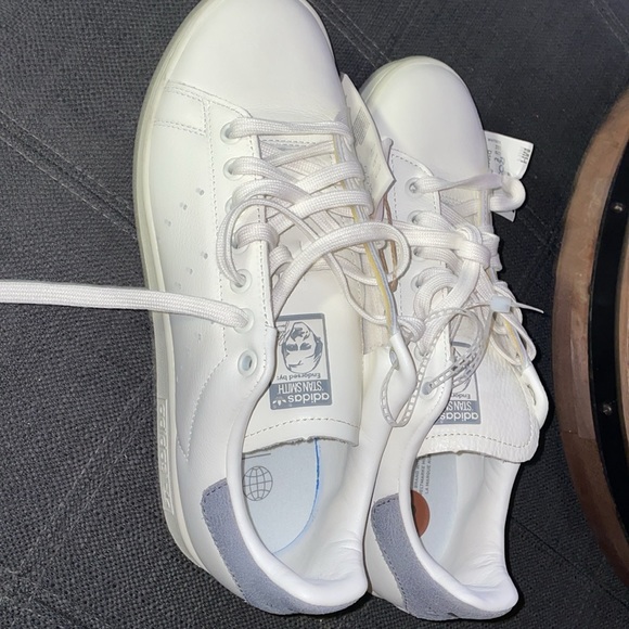 Cream Stan Smith Adidas Shoes - Picture 5 of 12